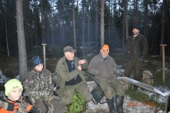 Samling vid grillen
