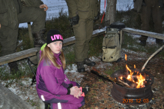 Samling vid grillen