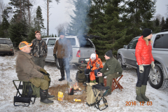 Samling vid grillen